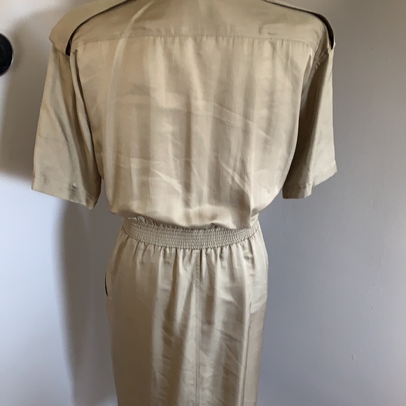 Dennis Goldsmith vintage 100% silk dress - Picture 6 of 10